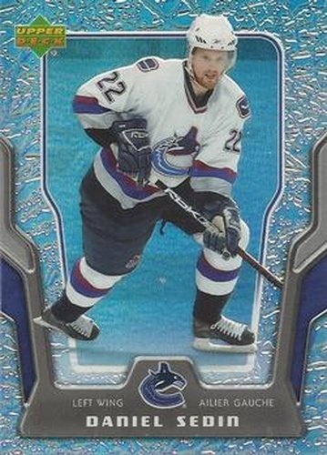 #4 Daniel Sedin - Vancouver Canucks - 2007-08 McDonald's Upper Deck Hockey
