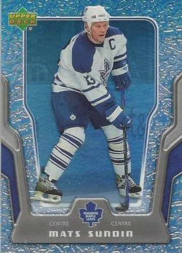 #5 Mats Sundin - Toronto Maple Leafs - 2007-08 McDonald's Upper Deck Hockey