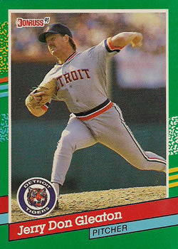 #661 Jerry Don Gleaton - Detroit Tigers - 1991 Donruss Baseball