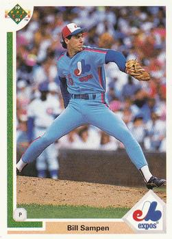 #661 Bill Sampen - Montreal Expos - 1991 Upper Deck Baseball