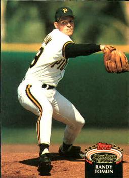 #661 Randy Tomlin - Pittsburgh Pirates - 1992 Stadium Club Baseball