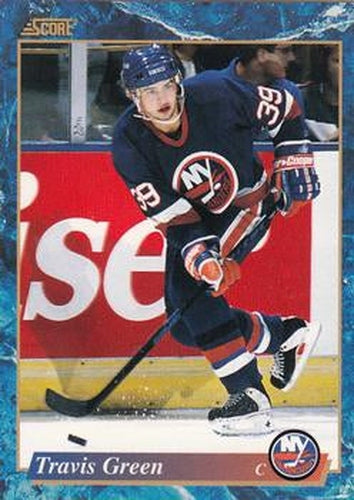 #661 Travis Green - New York Islanders - 1993-94 Score Canadian Hockey