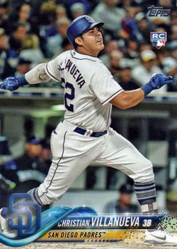 #661 Christian Villanueva - San Diego Padres - 2018 Topps Baseball