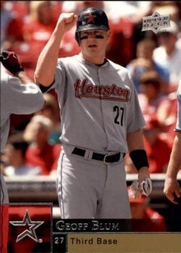 #661 Geoff Blum - Houston Astros - 2009 Upper Deck Baseball