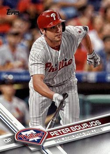 #661 Peter Bourjos - Philadelphia Phillies - 2017 Topps Baseball