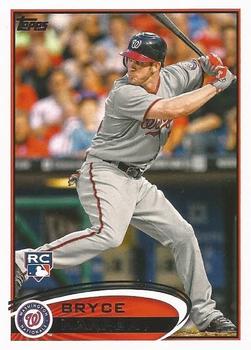 #661 Bryce Harper - Washington Nationals - 2012 Topps Baseball