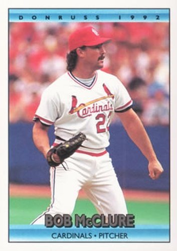 #661 Bob McClure - St. Louis Cardinals - 1992 Donruss Baseball