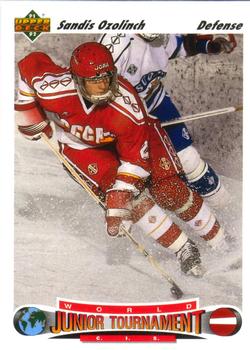 #661 Sandis Ozolinch - CIS - 1991-92 Upper Deck Hockey