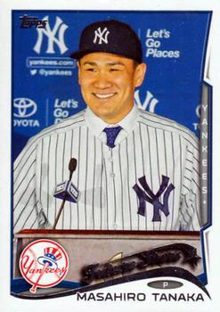 #661b Masahiro Tanaka - New York Yankees - 2014 Topps Baseball