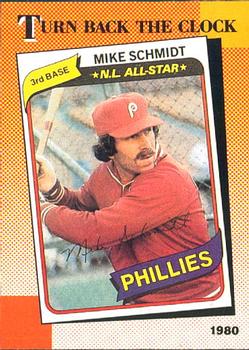 #662 Mike Schmidt - Philadelphia Phillies - 1990 O-Pee-Chee Baseball