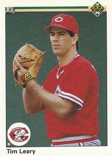 #662 Tim Leary - Cincinnati Reds - 1990 Upper Deck Baseball