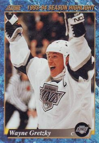 #662 Wayne Gretzky - Los Angeles Kings - 1993-94 Score Canadian Hockey