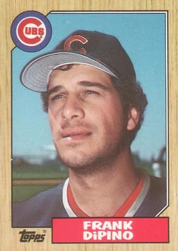 #662 Frank DiPino - Chicago Cubs - 1987 Topps Baseball