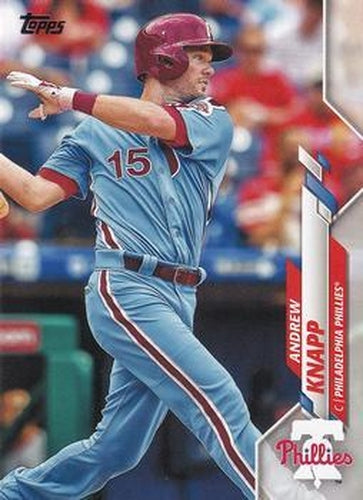 #662 Andrew Knapp - Philadelphia Phillies - 2020 Topps Baseball