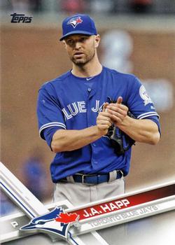 #662 J.A. Happ - Toronto Blue Jays - 2017 Topps Baseball