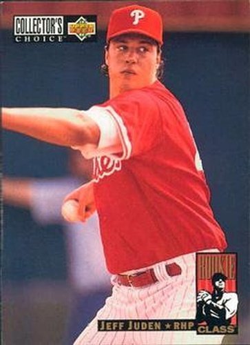 #662 Jeff Juden - Philadelphia Phillies - 1994 Collector's Choice Baseball