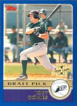 #662 Joey Gomes - Tampa Bay Devil Rays - 2003 Topps Baseball