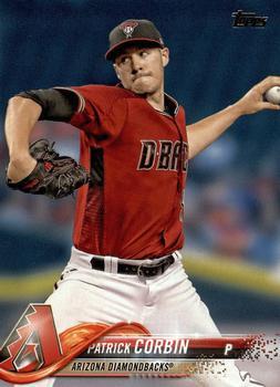 #662 Patrick Corbin - Arizona Diamondbacks - 2018 Topps Baseball