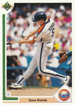 #662 Dave Rohde - Houston Astros - 1991 Upper Deck Baseball