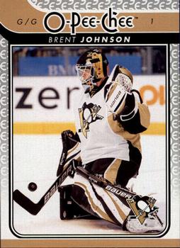 #662 Brent Johnson - Pittsburgh Penguins - 2009-10 O-Pee-Chee Hockey