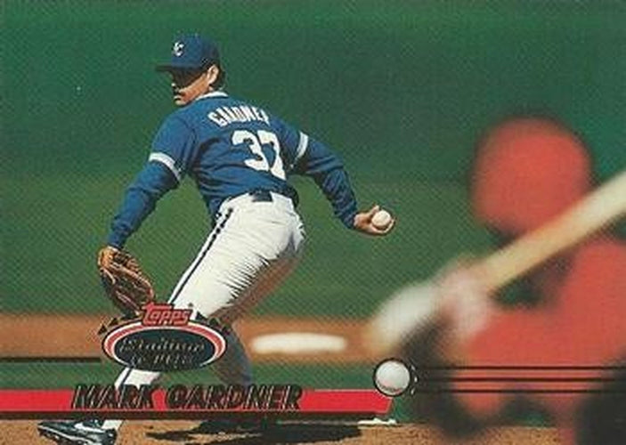 #663 Mark Gardner - Kansas City Royals - 1993 Stadium Club Baseball