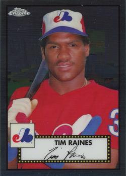 #663 Tim Raines - Montreal Expos - 2021 Topps Chrome Platinum Anniversary Baseball