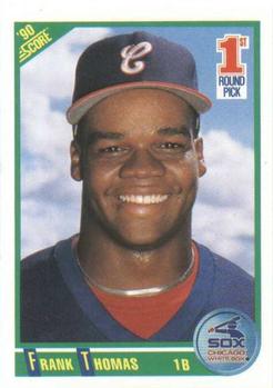 #663 Frank Thomas - Chicago White Sox - 1990 Score Baseball