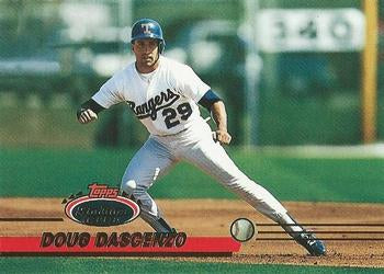 #664 Doug Dascenzo - Texas Rangers - 1993 Stadium Club Baseball