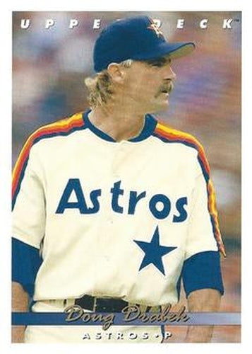 #664 Doug Drabek - Houston Astros - 1993 Upper Deck Baseball