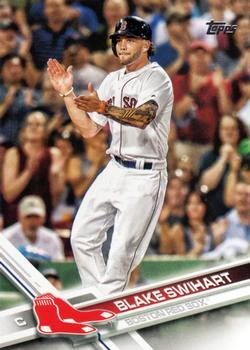 #664 Blake Swihart - Boston Red Sox - 2017 Topps Baseball