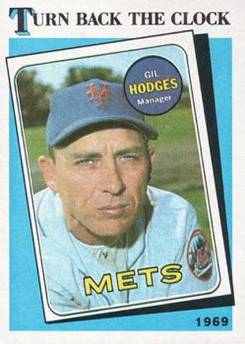 #664 Gil Hodges - New York Mets - 1989 Topps Baseball