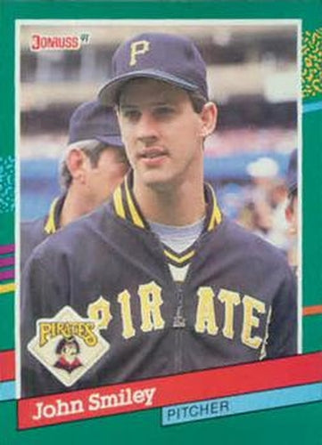#664 John Smiley - Pittsburgh Pirates - 1991 Donruss Baseball