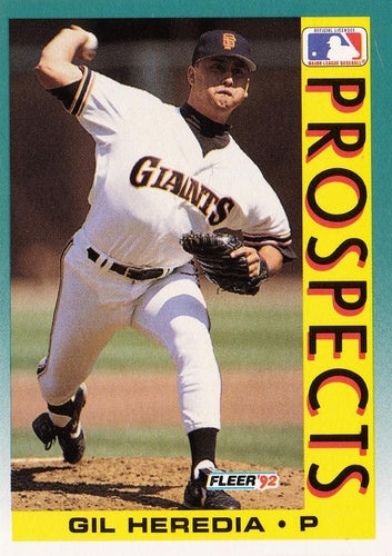 #665 Gil Heredia - San Francisco Giants - 1992 Fleer Baseball