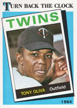 #665 Tony Oliva - Minnesota Twins - 1989 Topps Baseball