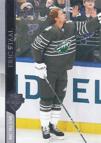 #665 Eric Staal - Minnesota Wild - 2020-21 Upper Deck Hockey