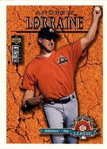 #665 Andrew Lorraine - Oakland Athletics - 1996 Collector's Choice Baseball