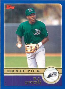 #665 B.J. Upton - Tampa Bay Devil Rays - 2003 Topps Baseball