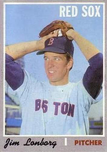 #665 Jim Lonborg - Boston Red Sox - 1970 Topps Baseball