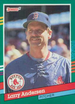 #665 Larry Andersen - Boston Red Sox - 1991 Donruss Baseball