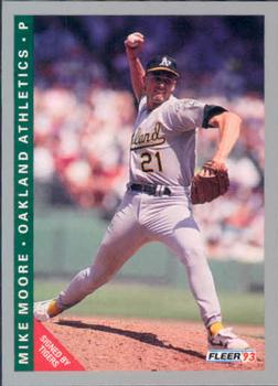 #666 Mike Moore - Detroit Tigers - 1993 Fleer Baseball