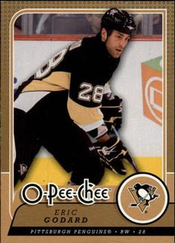#666 Eric Godard - Pittsburgh Penguins - 2008-09 O-Pee-Chee Hockey