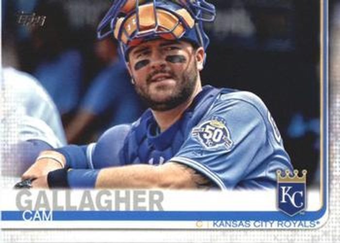 #666 Cam Gallagher - Kansas City Royals - 2019 Topps Baseball