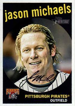 #666 Jason Michaels - Pittsburgh Pirates - 2008 Topps Heritage Baseball