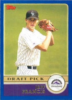 #666 Jeff Francis - Colorado Rockies - 2003 Topps Baseball