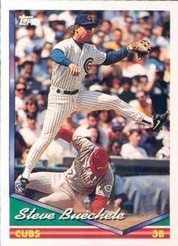 #666 Steve Buechele - Chicago Cubs - 1994 Topps Baseball