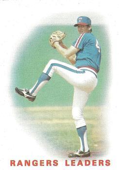 #666 Rangers Leaders - Texas Rangers - 1986 Topps Baseball