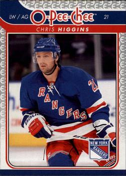 #666 Chris Higgins - New York Rangers - 2009-10 O-Pee-Chee Hockey