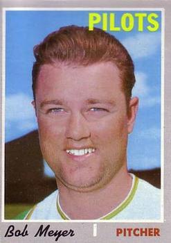 #667 Bob Meyer - Seattle Pilots - 1970 Topps Baseball