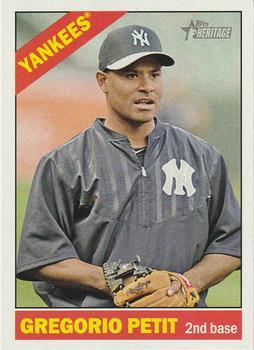 #667 Gregorio Petit - New York Yankees - 2015 Topps Heritage Baseball