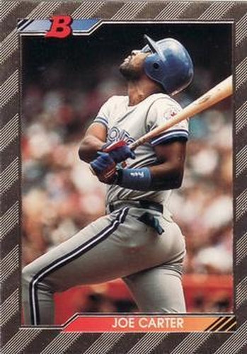 #667 Joe Carter - Toronto Blue Jays - 1992 Bowman Baseball